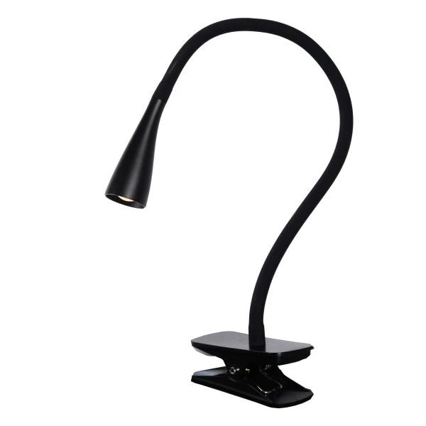 Lucide ZOZY - Clamp lamp- LED 3 StepDim - 1x4W 3000K - Black - detail 2